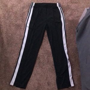 Adidas button track pants